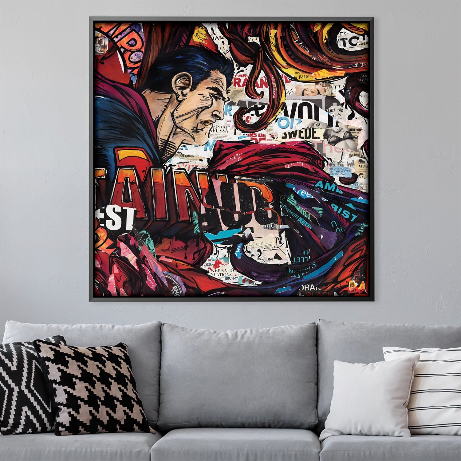 The Man of Steel Canvas product thumbnail