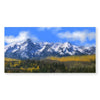 The Rockies Canvas Art Clock Canvas