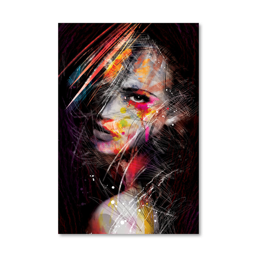 The Strong Minded Woman Canvas Art Clock Canvas