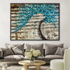 The Water Tree Canvas Art Clock Canvas
