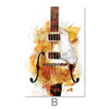 Three Guitarists Canvas Art Clock Canvas