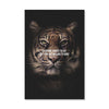 Tiger Hunt Canvas Art Clock Canvas