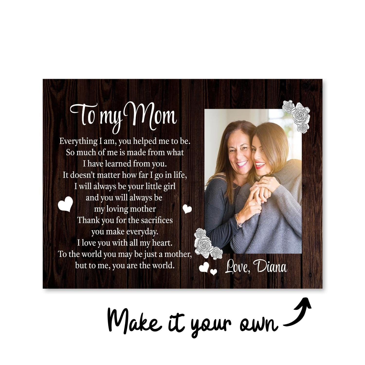 To My Mom Canvas product thumbnail