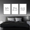 Together Forever Canvas Art Clock Canvas