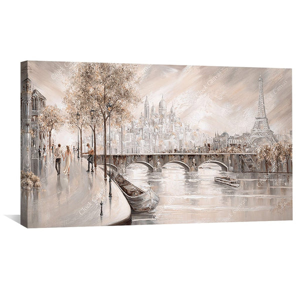 Together in Paris Canvas – ClockCanvas
