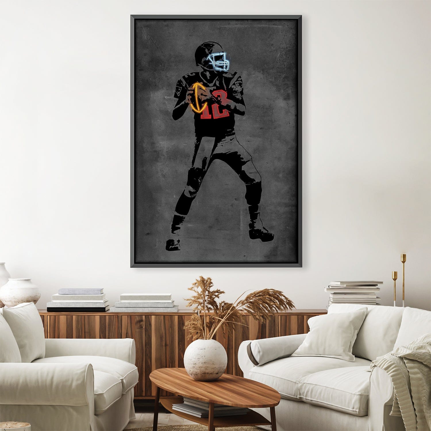 Tom Brady Glow Canvas product thumbnail