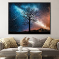 Tranquil Sky Canvas Art Clock Canvas