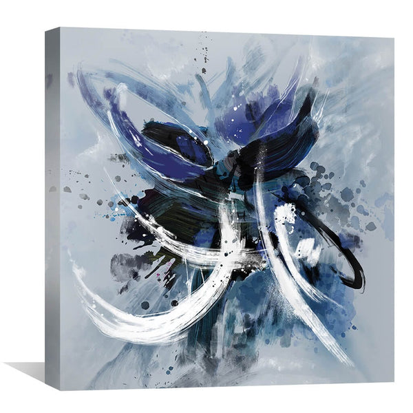 Tranquility Brushed Canvas Art 30 x 30cm / Unframed Canvas Print Clock Canvas