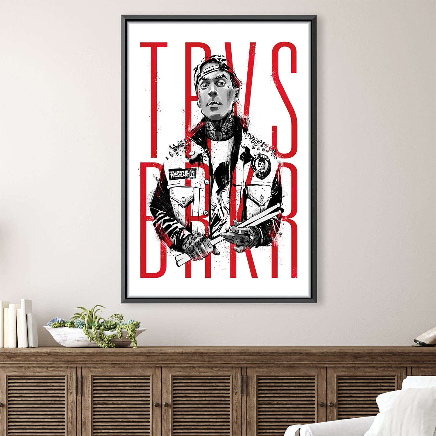 Travis Barker Canvas product thumbnail