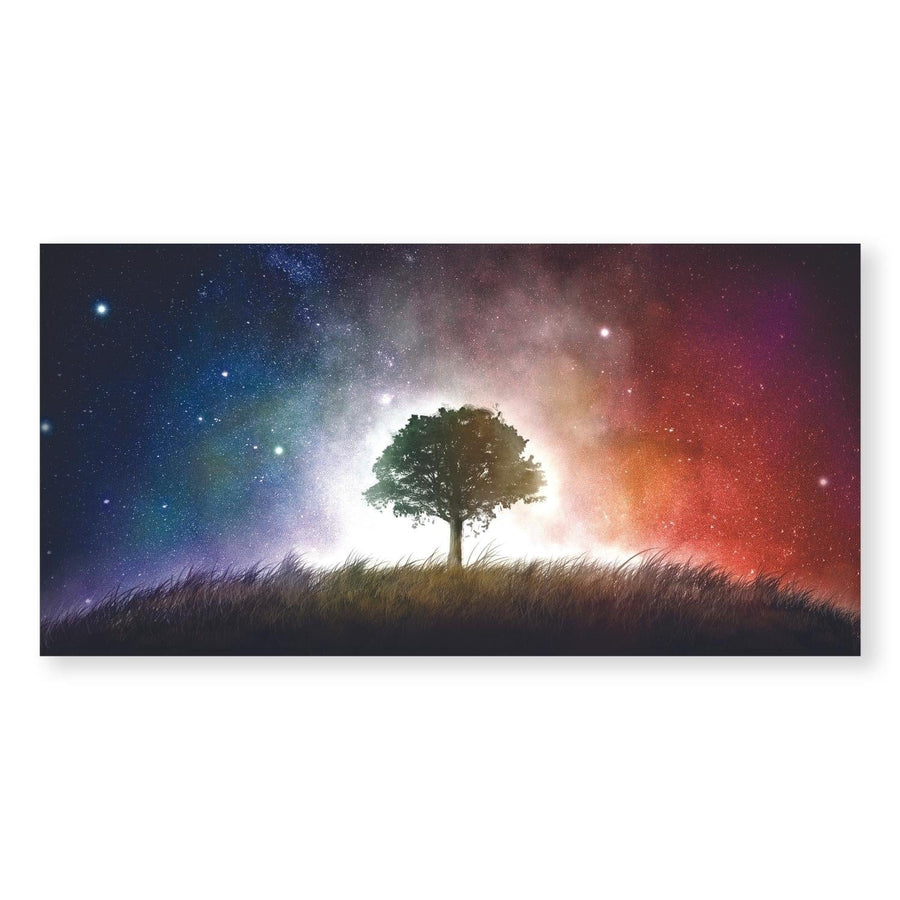 Tree of Light Canvas Art Clock Canvas