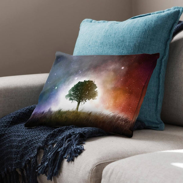 Tree of Light Cushion Cushion Cushion Landscape Clock Canvas