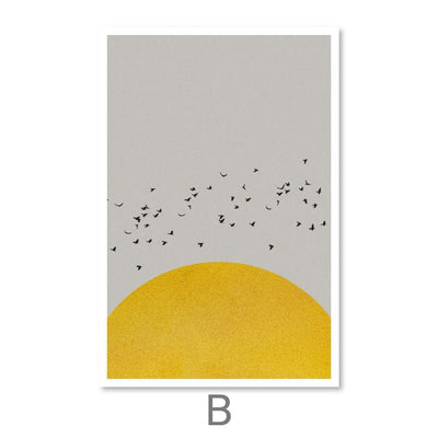 B