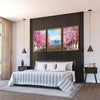 Trees Of Fuji Canvas Art Clock Canvas
