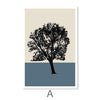 Tri Forest Layer Canvas Art Clock Canvas