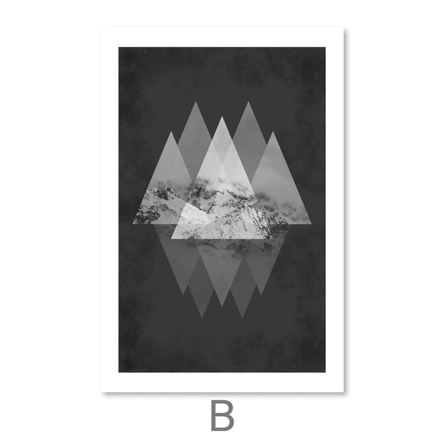 Trinity Landscapes Canvas Art B / 30 x 45cm / Unframed Canvas Print Clock Canvas