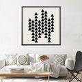 Trio Canvas Art Clock Canvas