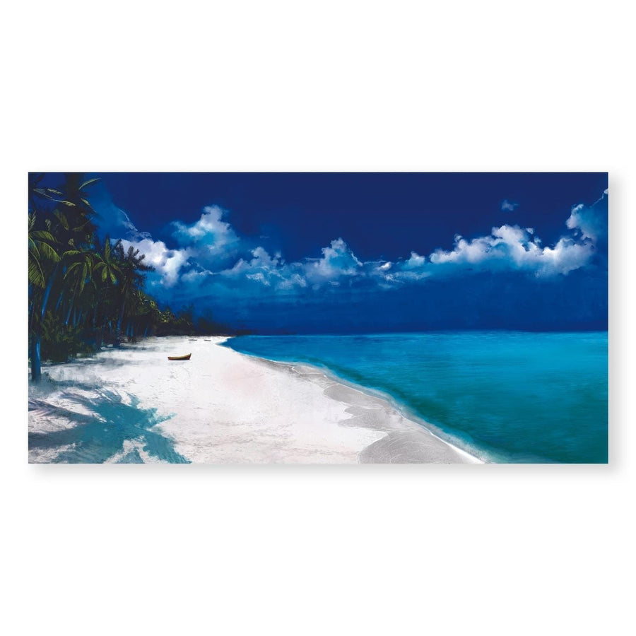 Tropical Escape Canvas Art Clock Canvas