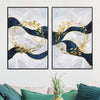 Tropical Reef Canvas Art Set of 2 / 40 x 50cm / No Board - Canvas Print Only Clock Canvas