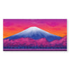 Twilight Fuji Canvas Art Clock Canvas
