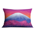Twilight Fuji Cushion Cushion 48 x 33cm Clock Canvas