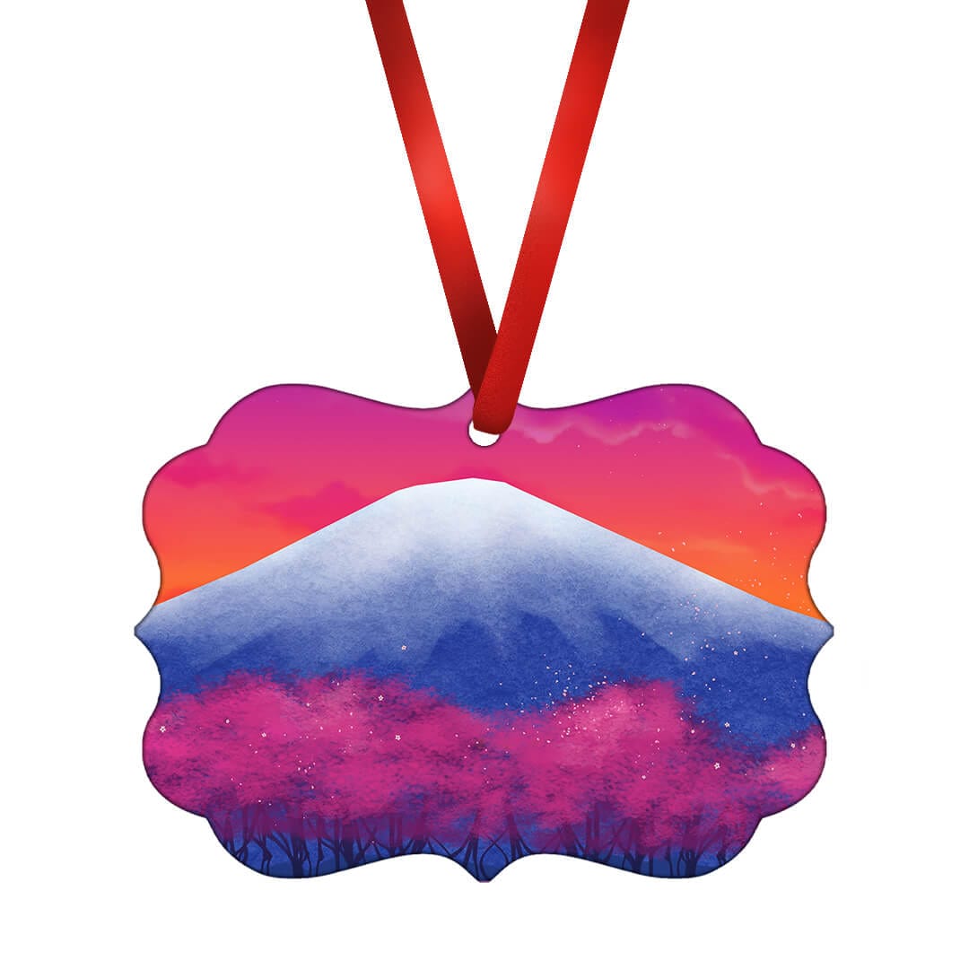 Twilight Fuji Ornament product thumbnail