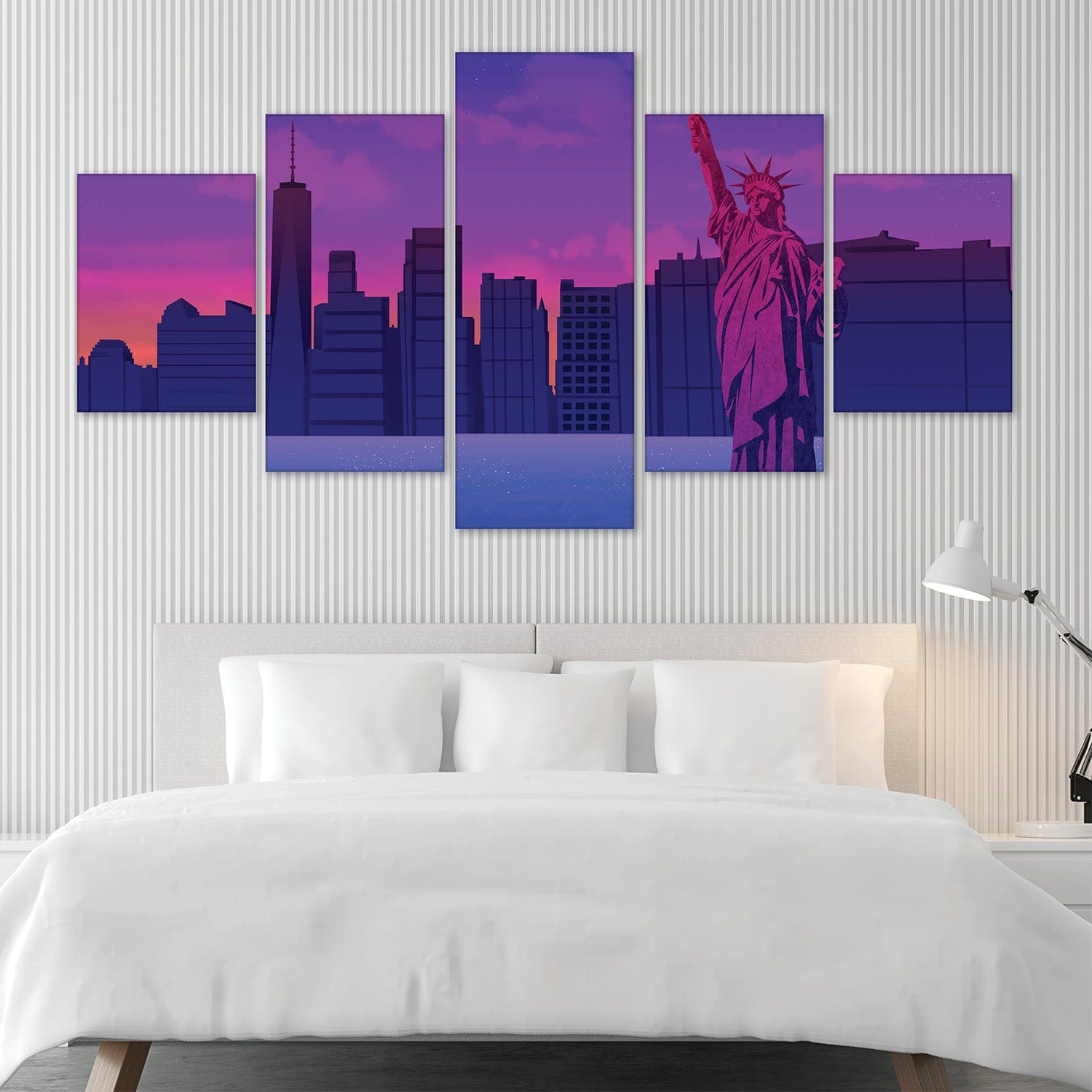 Twilight Liberty Canvas - 5 Panel 5 Panel / Large / Canvas product thumbnail