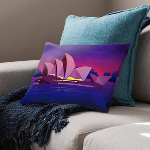 Twilight Sydney Cushion Cushion Cushion Landscape Clock Canvas