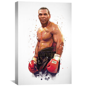 Tyson the Boxer Canvas Art Clock Canvas