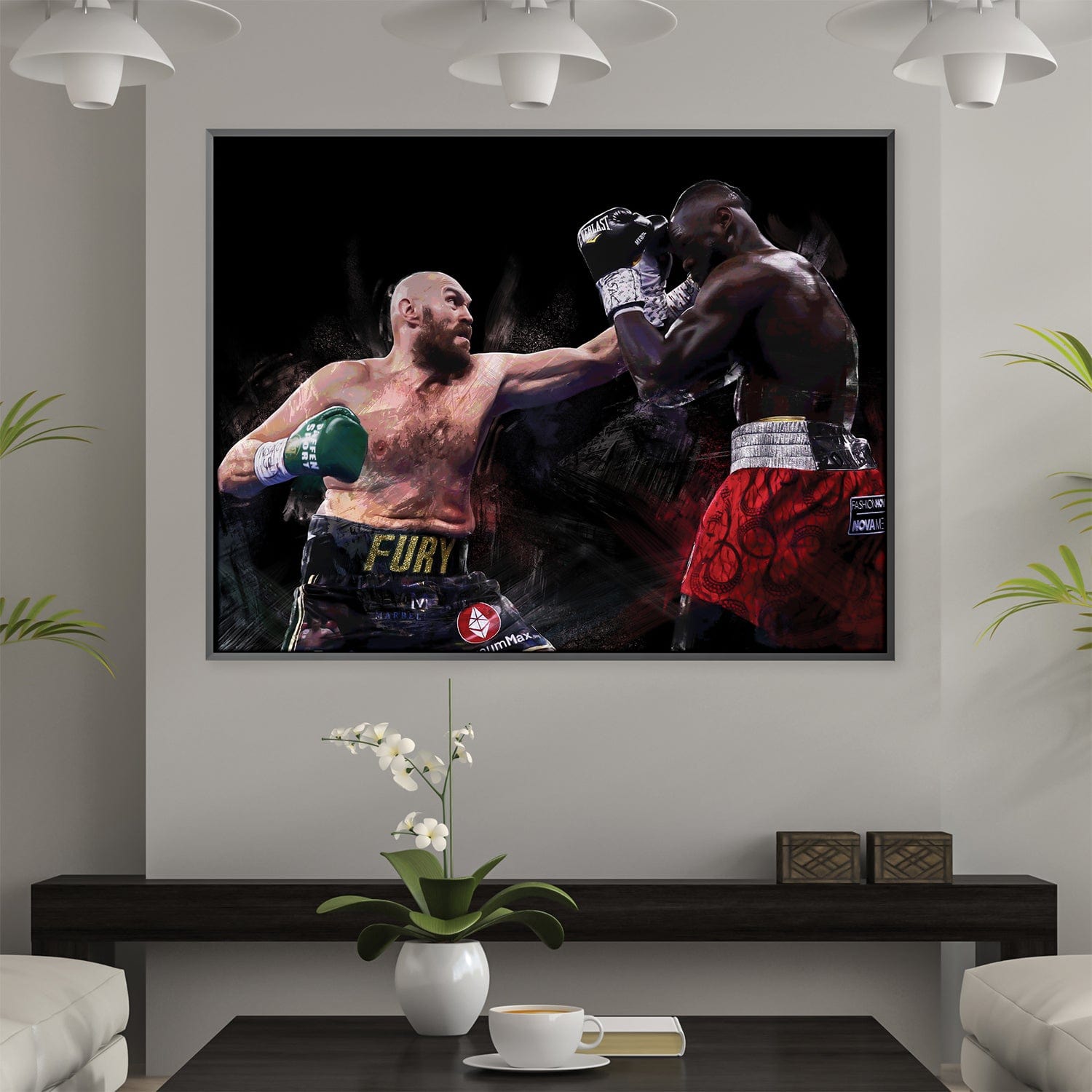 Tyson vs Wilder Canvas product thumbnail