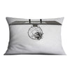 Under the Hoops Cushion Cushion 48 x 33cm Clock Canvas