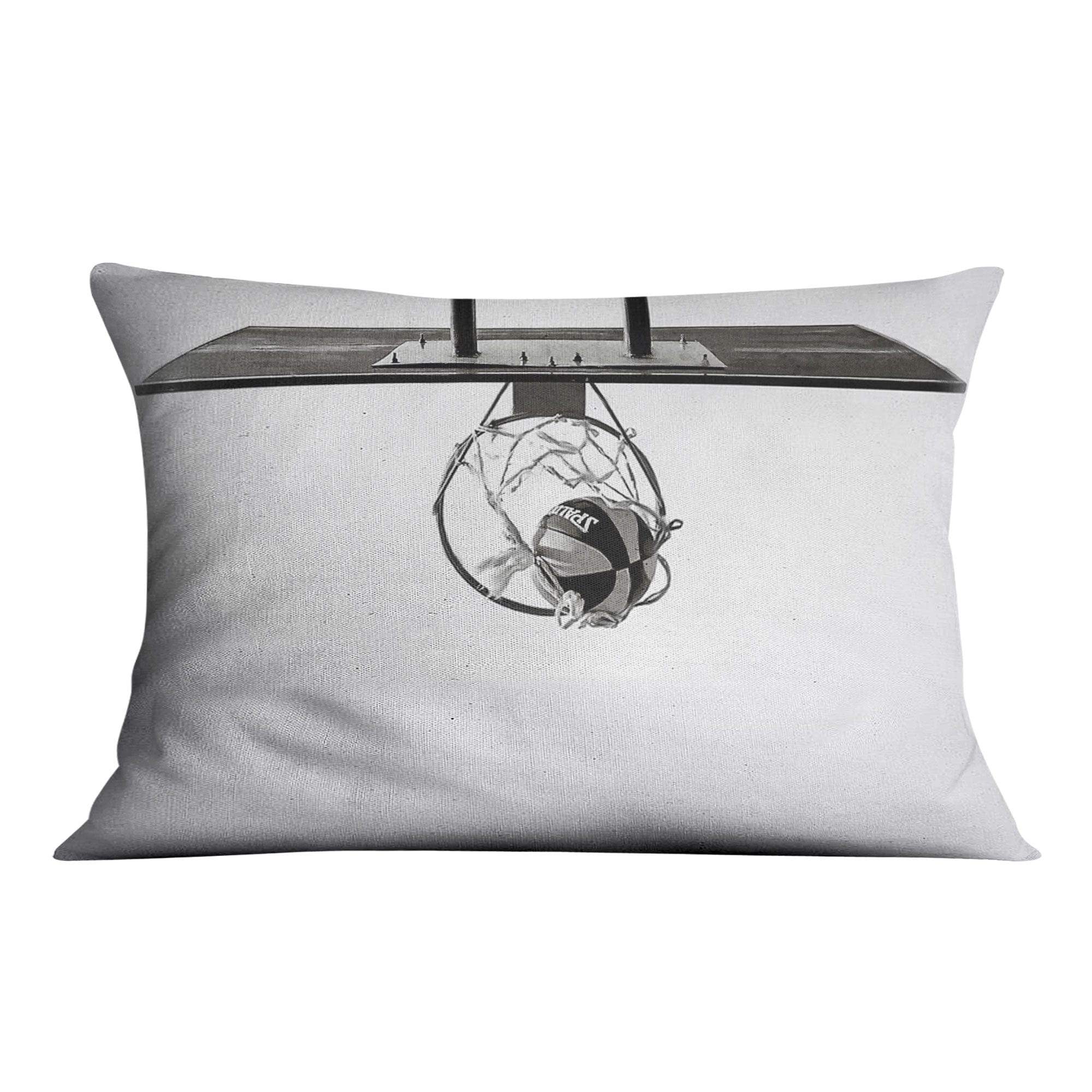 Under the Hoops Cushion Cushion 48 x 33cm Clock Canvas