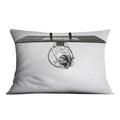 Under the Hoops Cushion Cushion Cushion Landscape Clock Canvas