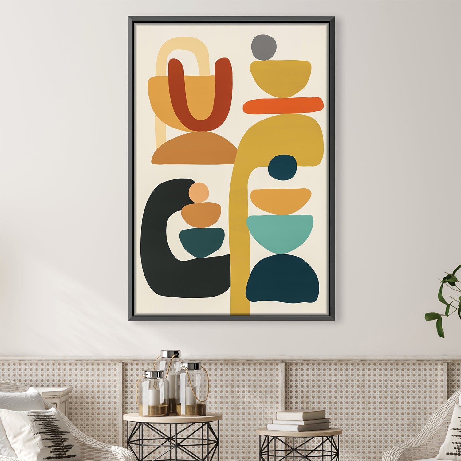 Undulating Shapes Canvas product thumbnail