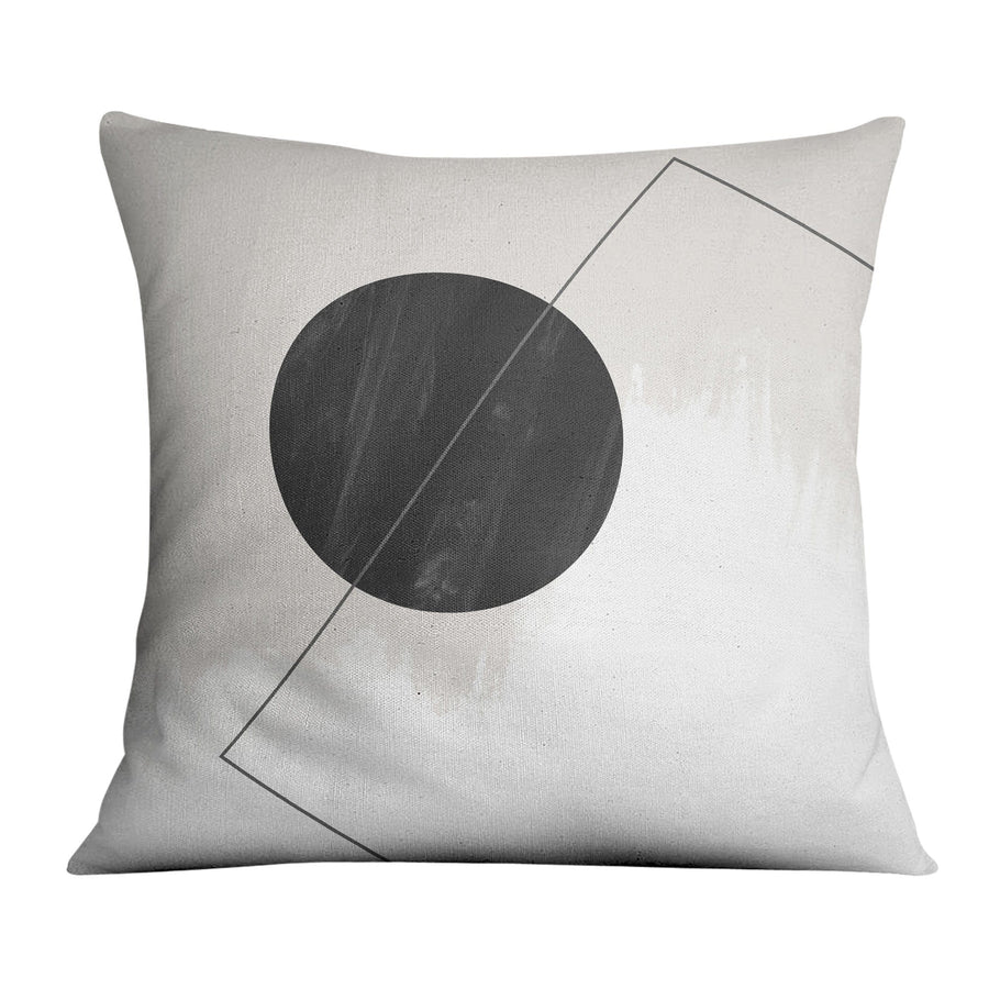 Unique Shapes A Cushion Cushion 45 x 45cm Clock Canvas
