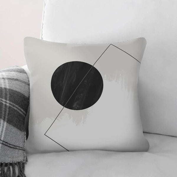 Unique Shapes A Cushion Cushion 45 x 45cm Clock Canvas