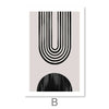Unique Shapes Canvas Art B / 30 x 45cm / Unframed Canvas Print Clock Canvas