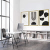 Unique Shapes Canvas Art Clock Canvas
