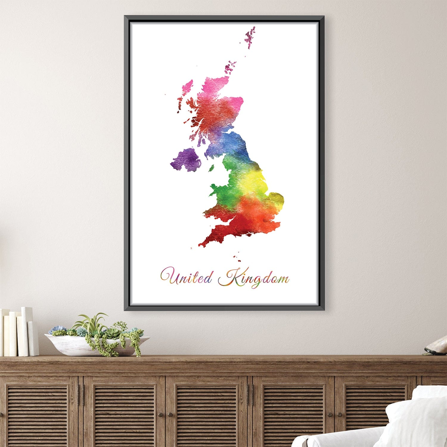 United Kingdom Rainbow Canvas product thumbnail