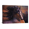 Untamed Canvas Art 45 x 30cm / Unframed Canvas Print Clock Canvas