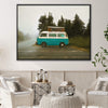 Van Trips Canvas Art Clock Canvas