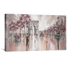 Vintage Flair Paris Canvas Art Clock Canvas