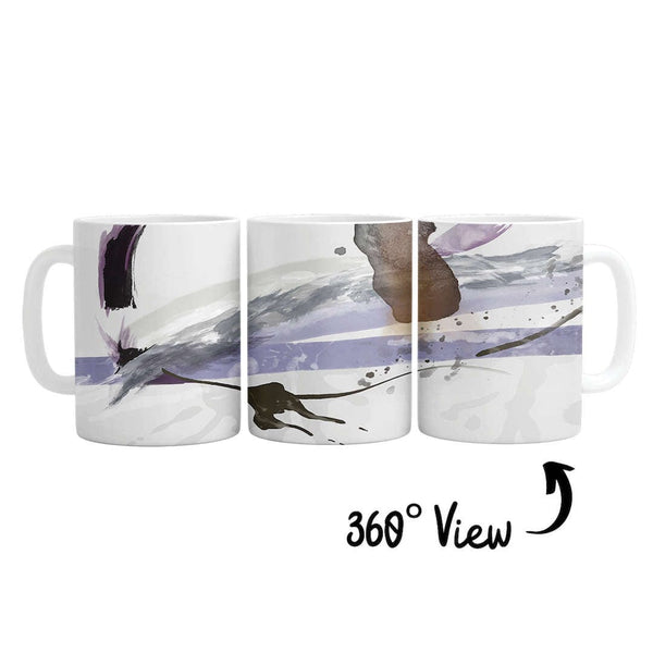 Violet Vision Mug Mug White Clock Canvas