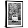 VW Autumn Print Art Clock Canvas