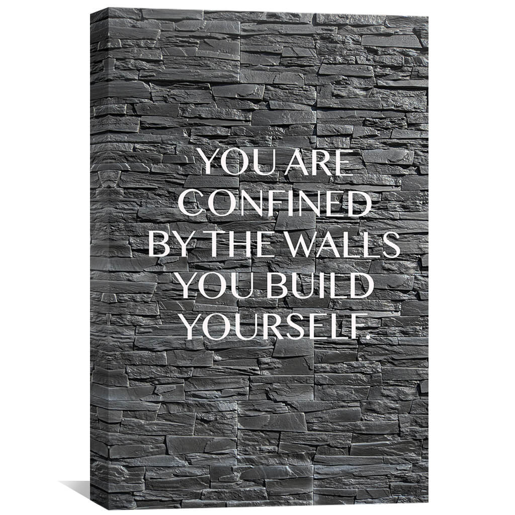 Walls Canvas Art 30 x 45cm / Standard Gallery Wrap Clock Canvas