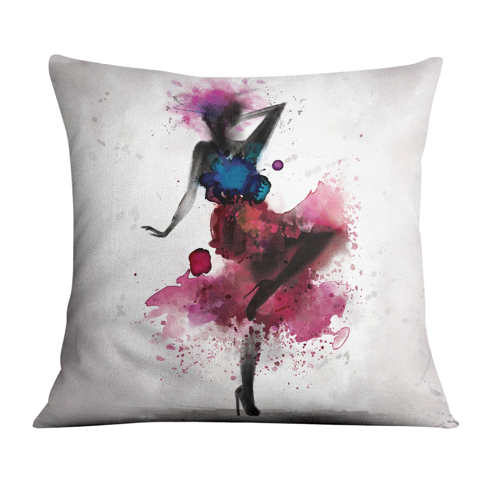 Watercolor Ballerina B Cushion 45 x 45cm product thumbnail