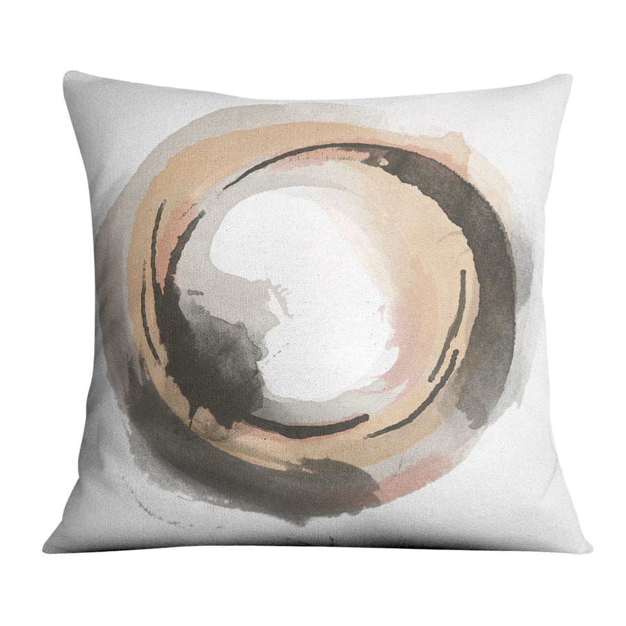 Watercolor Circle Cushion Cushion Cushion Square Clock Canvas