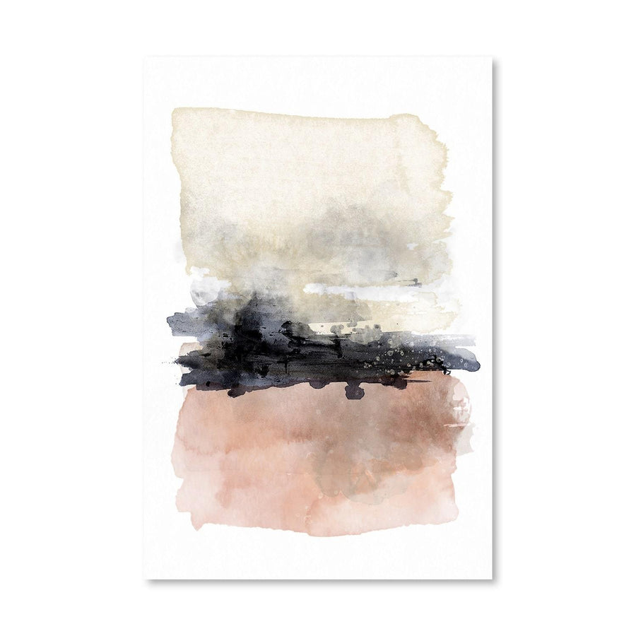Watercolor Serenity Canvas Art Clock Canvas