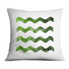 Wave Lengths B Cushion Cushion 45 x 45cm Clock Canvas