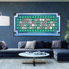 Wheel of Success Clock Canvas