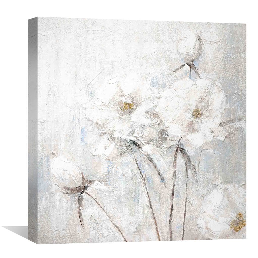 White Garden Oil Painting product thumbnail